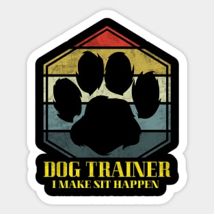 dog training Sticker